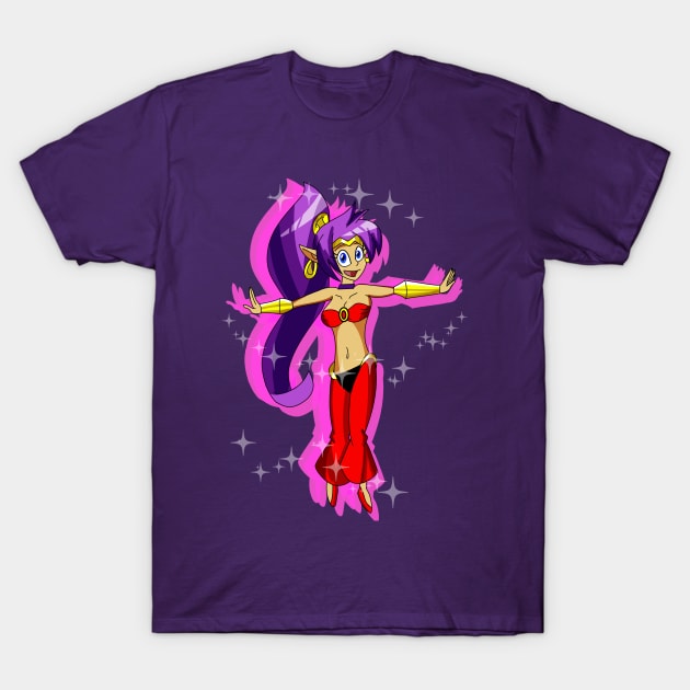 Shantae Dance T-Shirt by Ajustice90